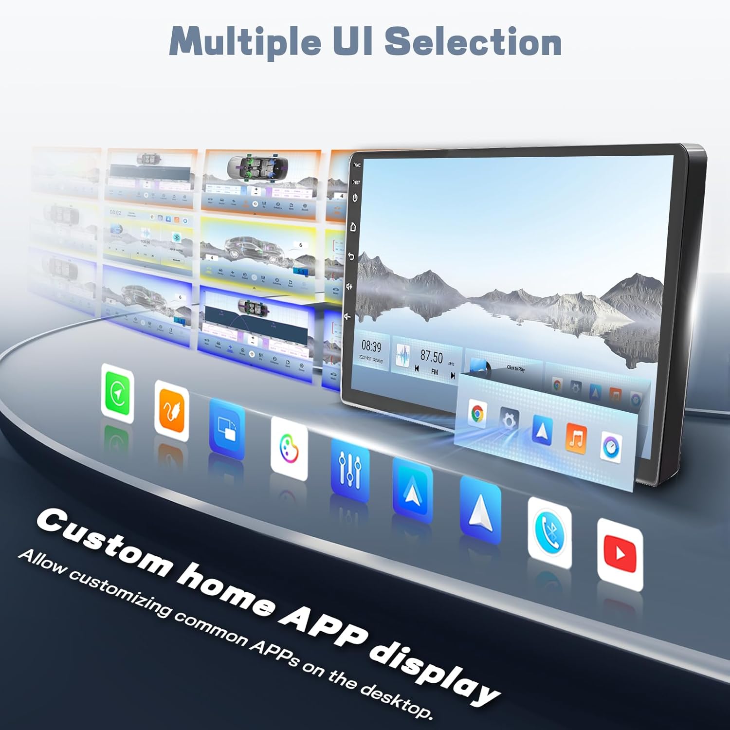 Hikity Autoradio Android 15 per Renault Master/Opel Movano - immagine 8