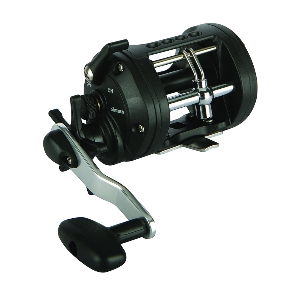 Okuma Fishing Tackle Classic Level Wind Star Drag Graphite Trolling Reel