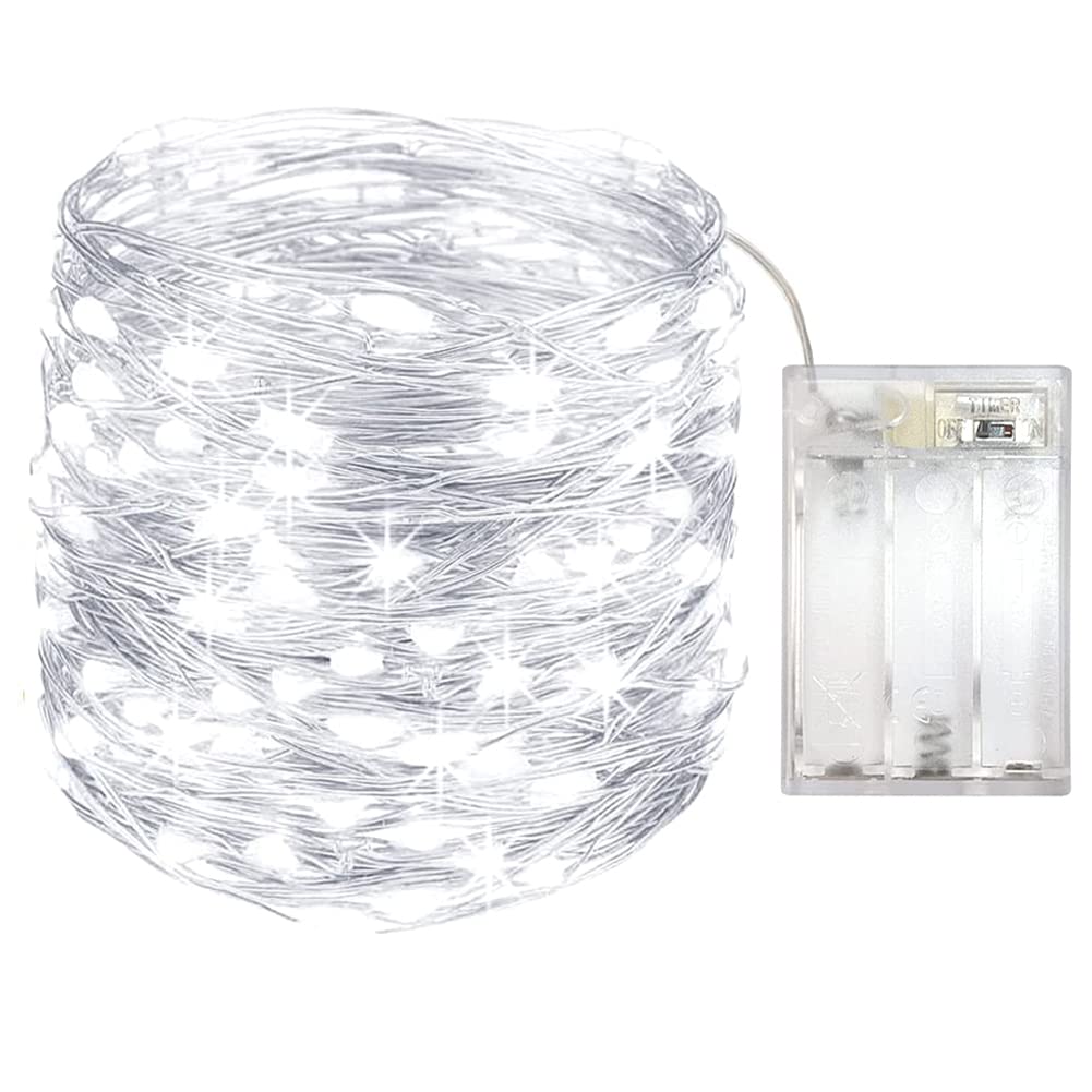 Oemg Led Stringa Luci a Batteria 12m 120 LED