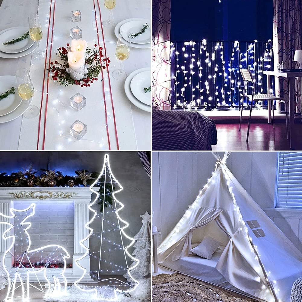 Oemg Led Stringa Luci a Batteria 12m 120 LED - immagine 5