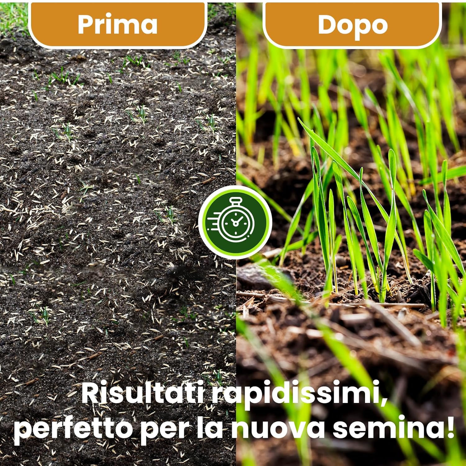 Lerava® STARTER Concime Prato per Semina 75m² - immagine 3