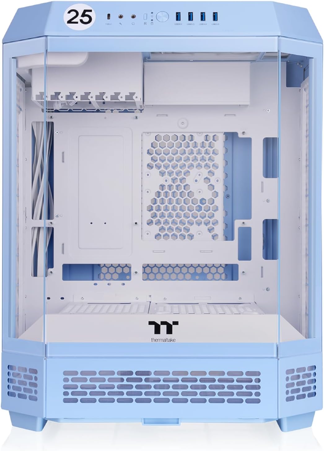 The Tower 600 Hydrangea Blue Mid-Tower ATX Case - immagine 2