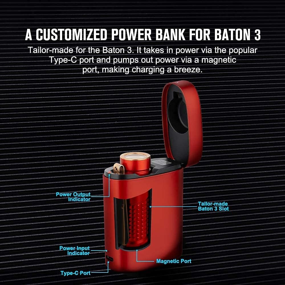 OLIGHT Baton 3 Kit Torcia LED Ricaricabile 1200 Lumen - immagine 3