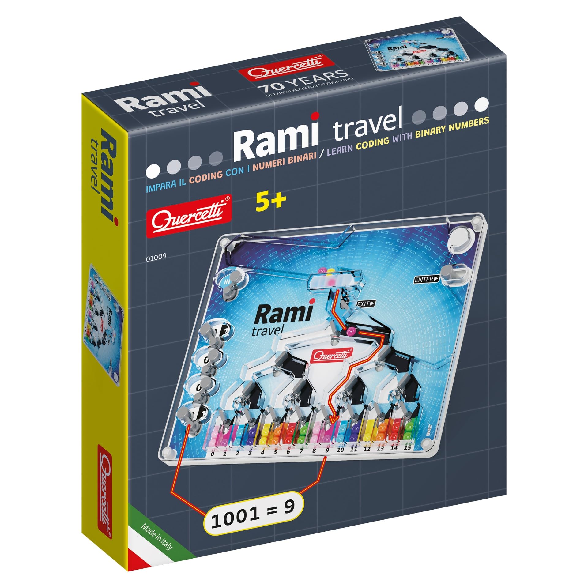 Quercetti Rami Travel - Gioco Coding Educativo