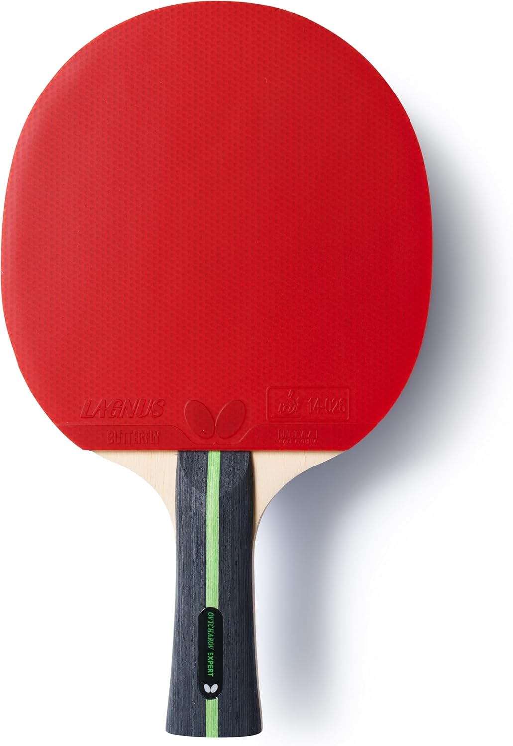 Butterfly Serie di racchette pronte Ovtcharov | Racchetta da tennis professionale per giocatori di ping-pong ambiziosi | approvazione ITTF per competizioni | rivestimenti estremamente - immagine 2