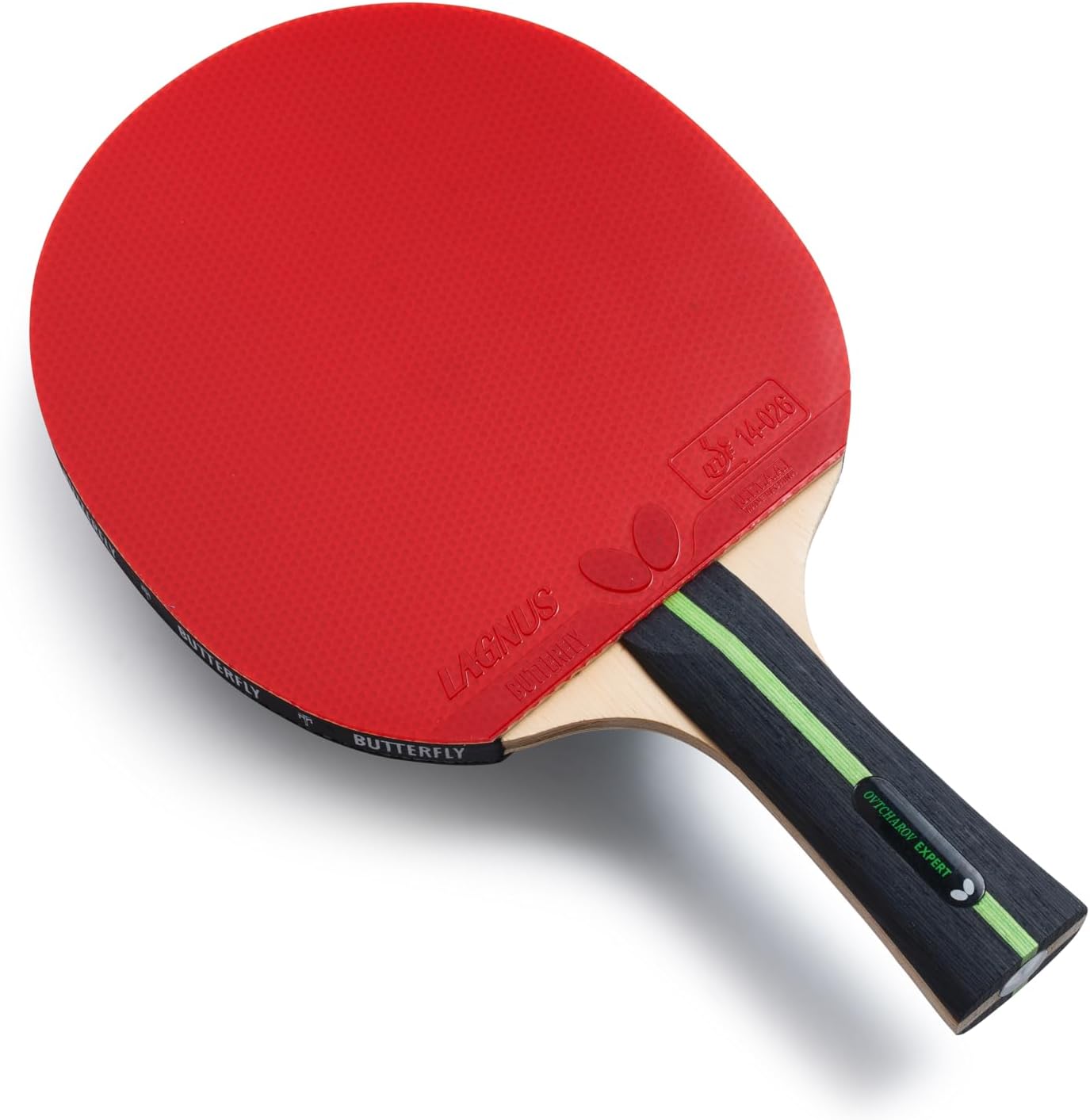 Butterfly Serie di racchette pronte Ovtcharov | Racchetta da tennis professionale per giocatori di ping-pong ambiziosi | approvazione ITTF per competizioni | rivestimenti estremamente - immagine 4
