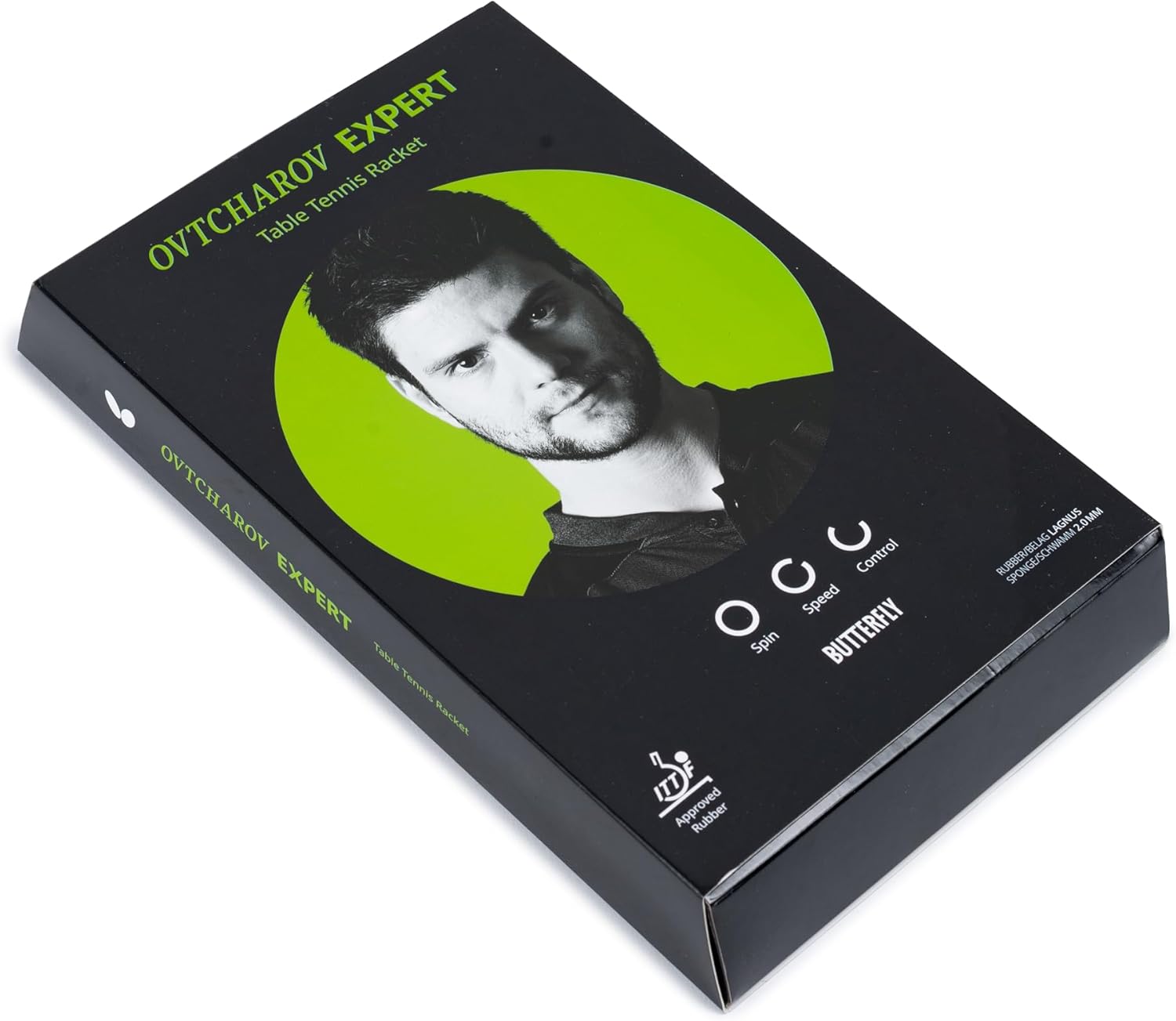 Butterfly Serie di racchette pronte Ovtcharov | Racchetta da tennis professionale per giocatori di ping-pong ambiziosi | approvazione ITTF per competizioni | rivestimenti estremamente - immagine 6