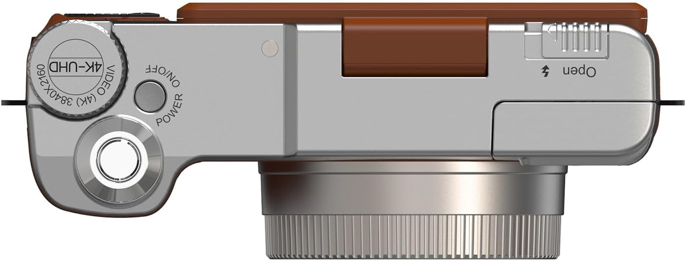 Andoer Fotocamera Digitale 4K 48MP Zoom 18X, Nera - immagine 8