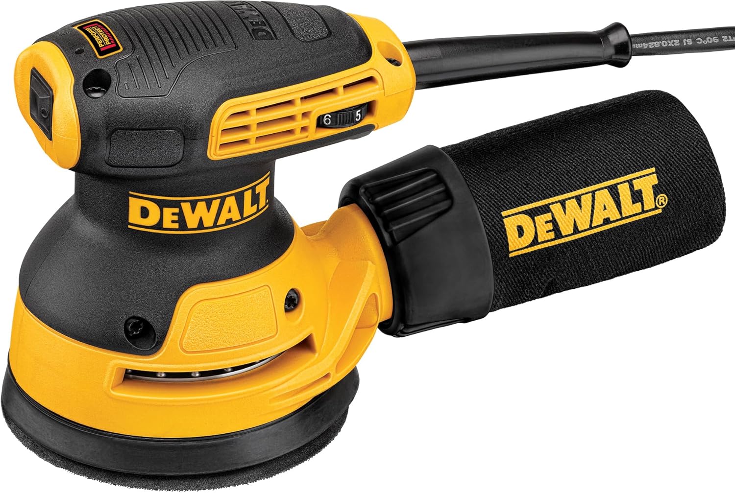 DEWALT Levigatrice rotorbitale 126 mm, DWE6423-QS - immagine 1