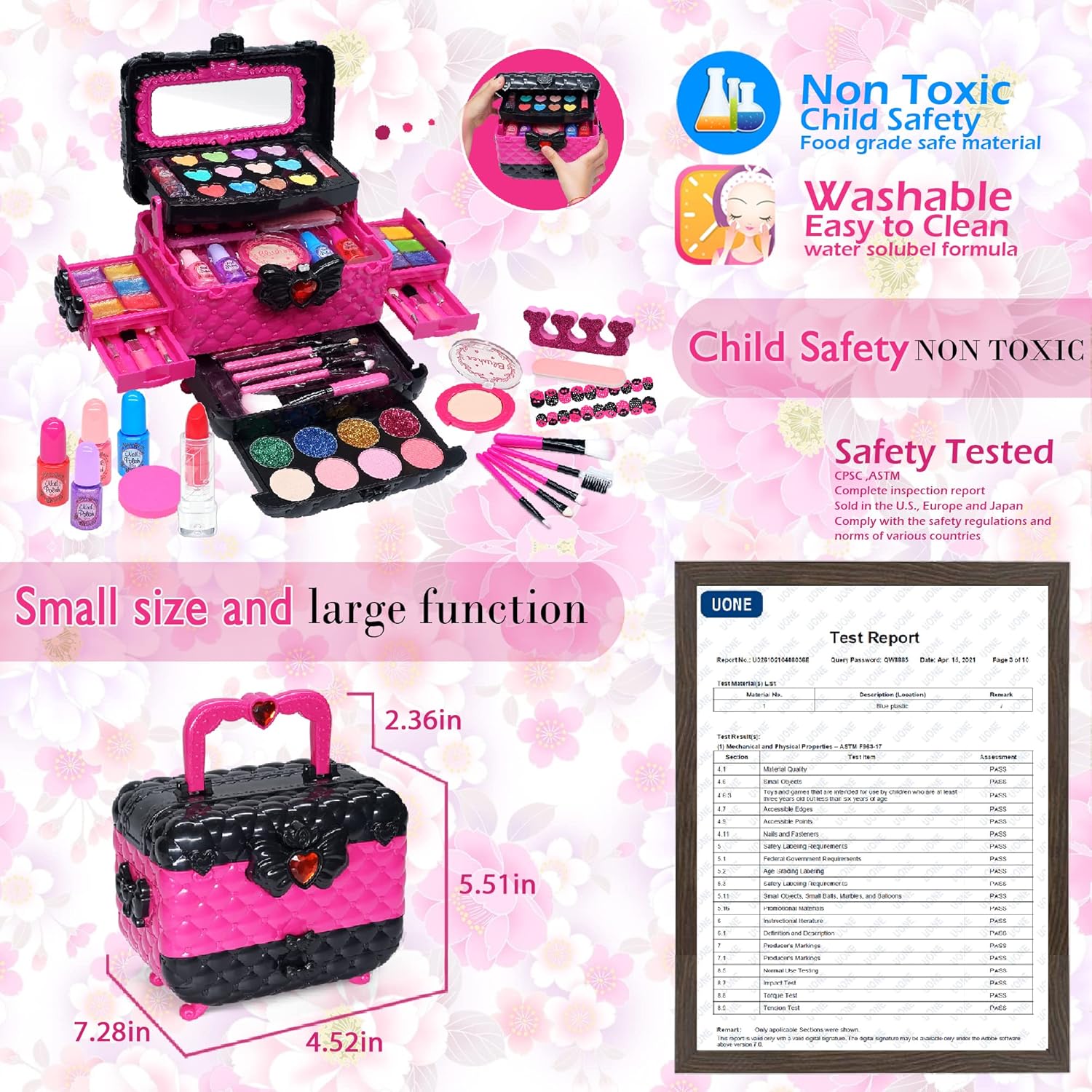 Set Trucchi per Bambini 57 Pezzi Anallergici - immagine 6