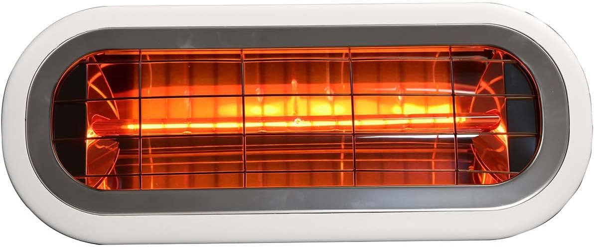 KEKAI Riscaldatore a infrarossi in fibra di carbonio Slim White 2000 W Marca