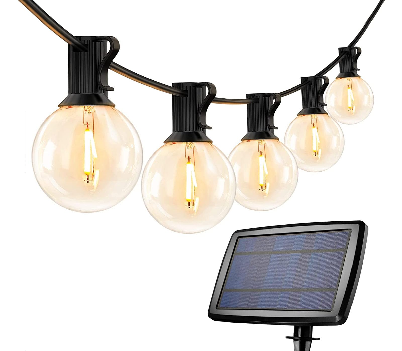 Brigros White - Catena Luminosa Esterno Solare 27 Luci