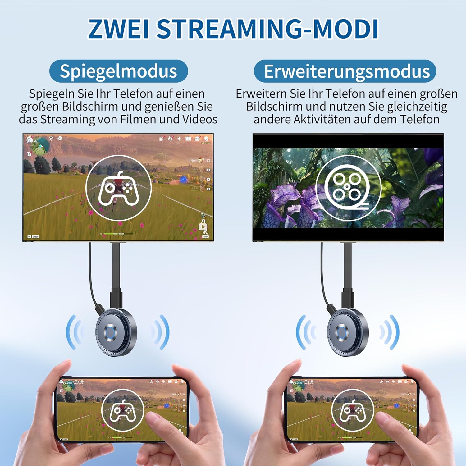 Miracast Dongle Display HDMI Wireless - immagine 6