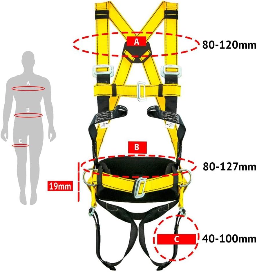 PONSA CGPK8 - Imbracatura di Sicurezza Anticaduta - immagine 2