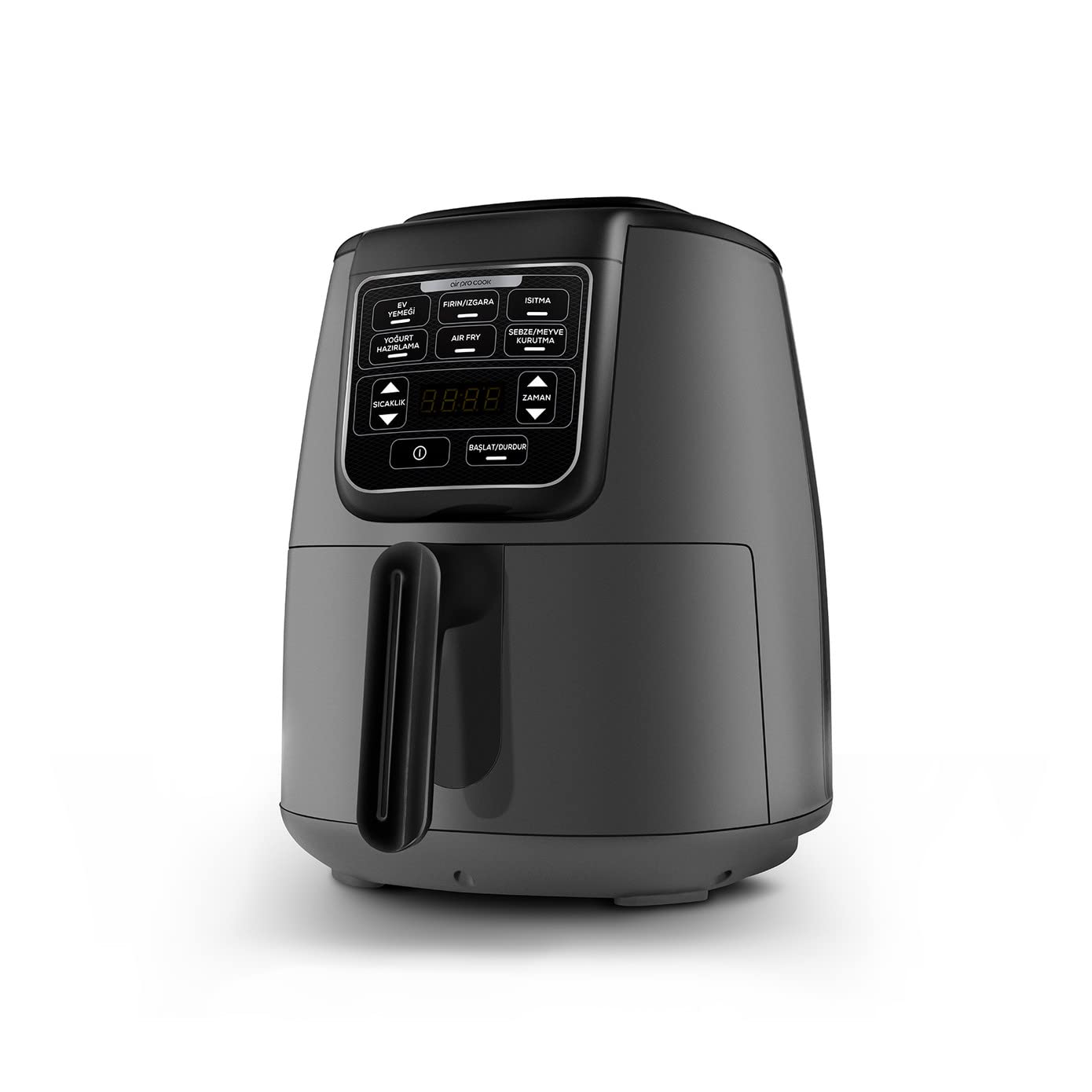 KARACA Air Pro Cook XL 2 in 1 Airfryer Spazio Grigio Nero