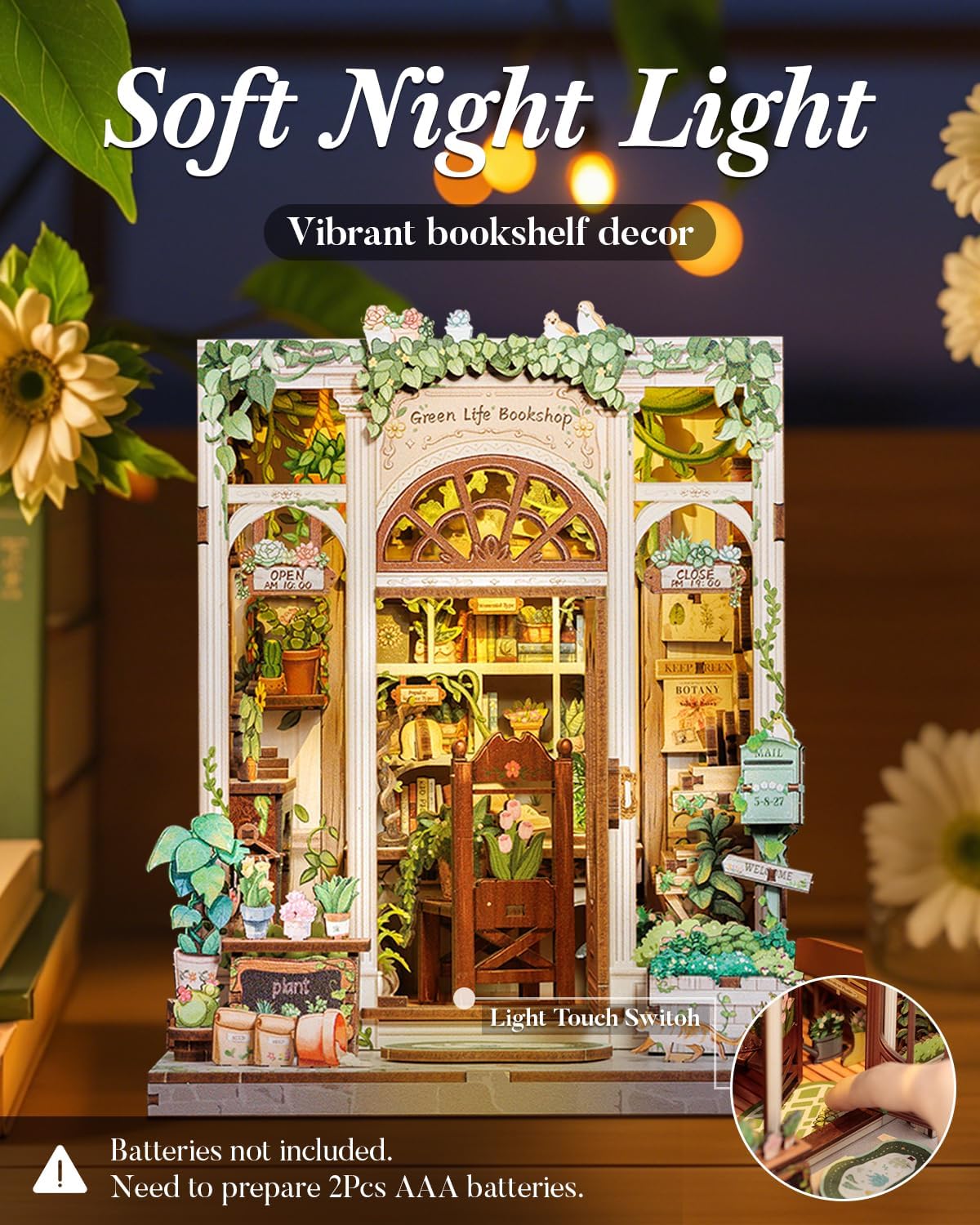 Cutefun Kit Angolo Libro Fai da Te con LED - immagine 2
