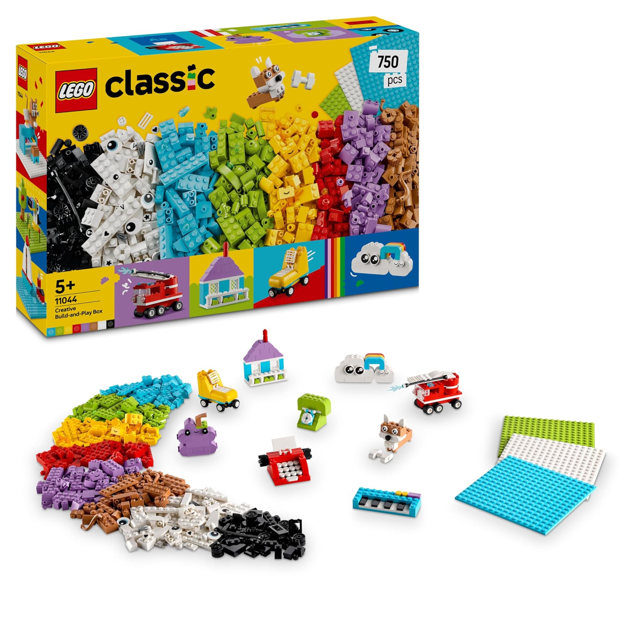 Lego Classic Scatola Creativa Build-and-Play 11044