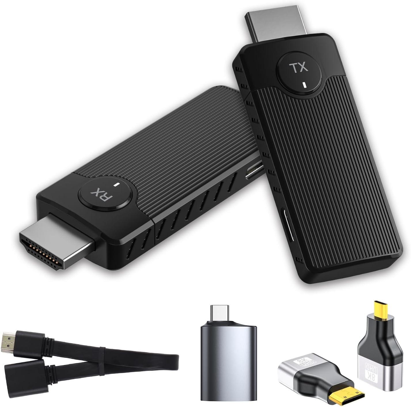 Trasmettitore e Ricevitore HDMI Wireless 50m, Nero