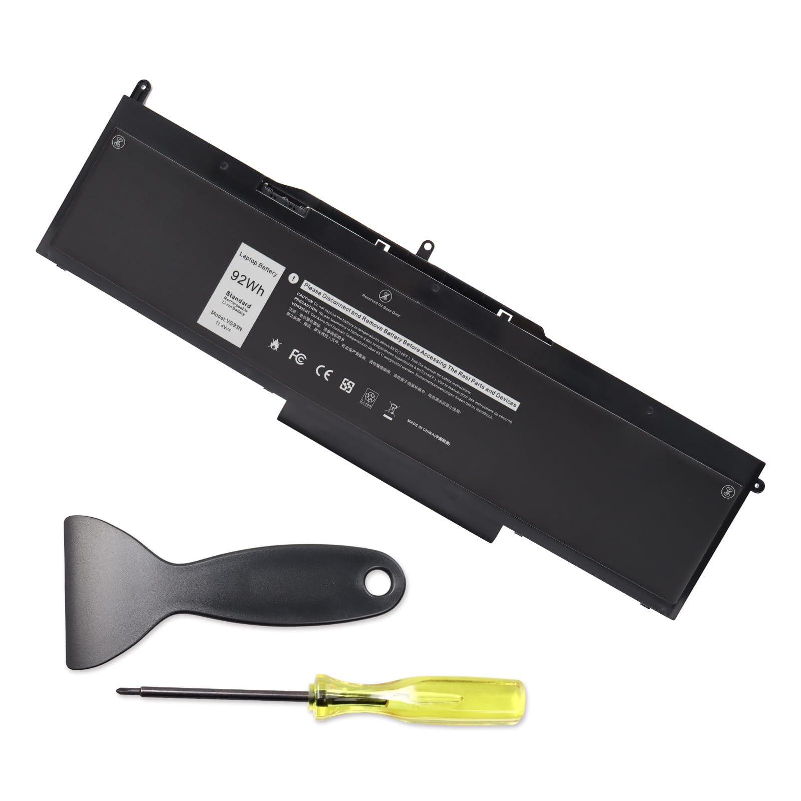 Woskjxas Batteria VG93N per Dell Latitude 5580