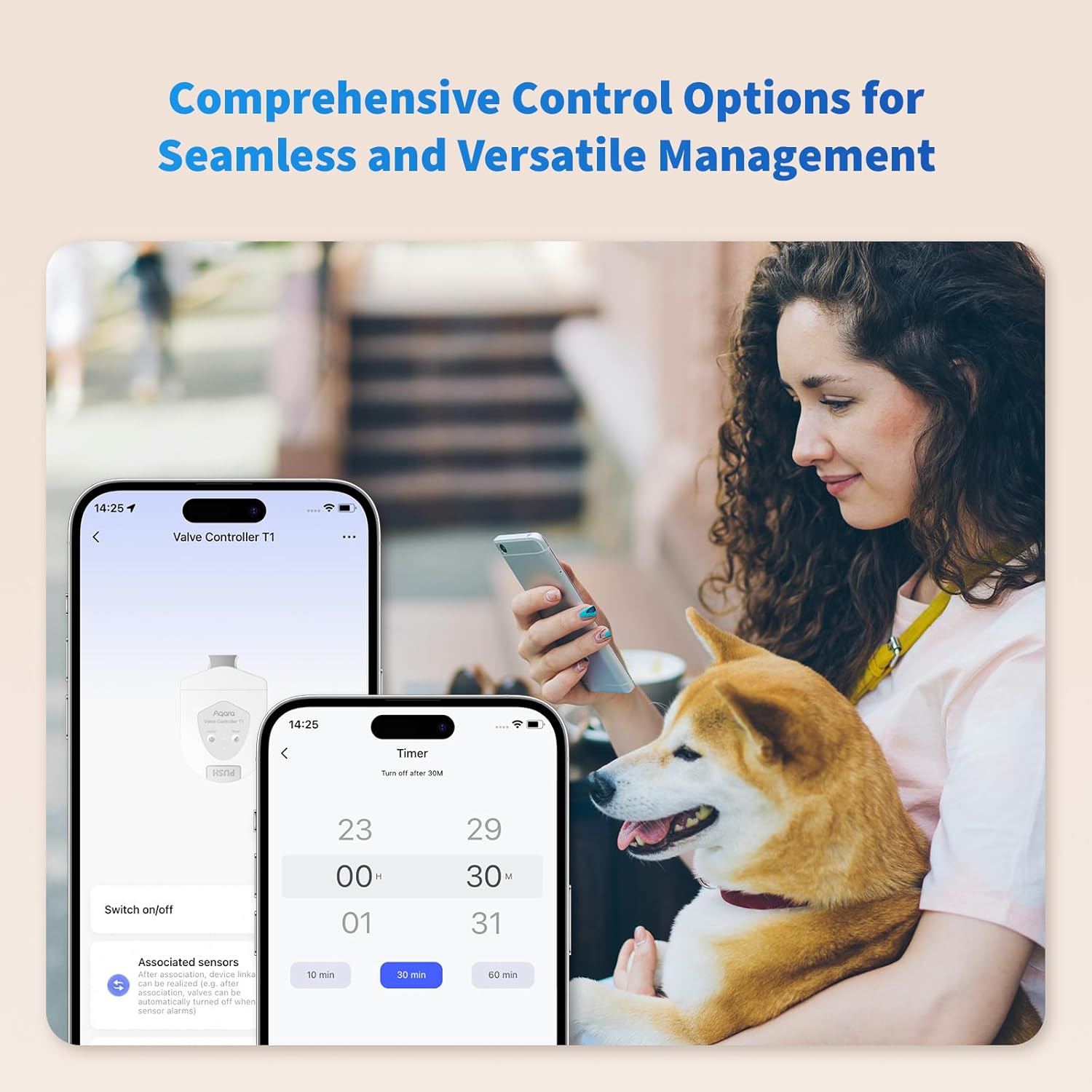 Aqara Controller Valvola T1 Matter over Bridge - immagine 3
