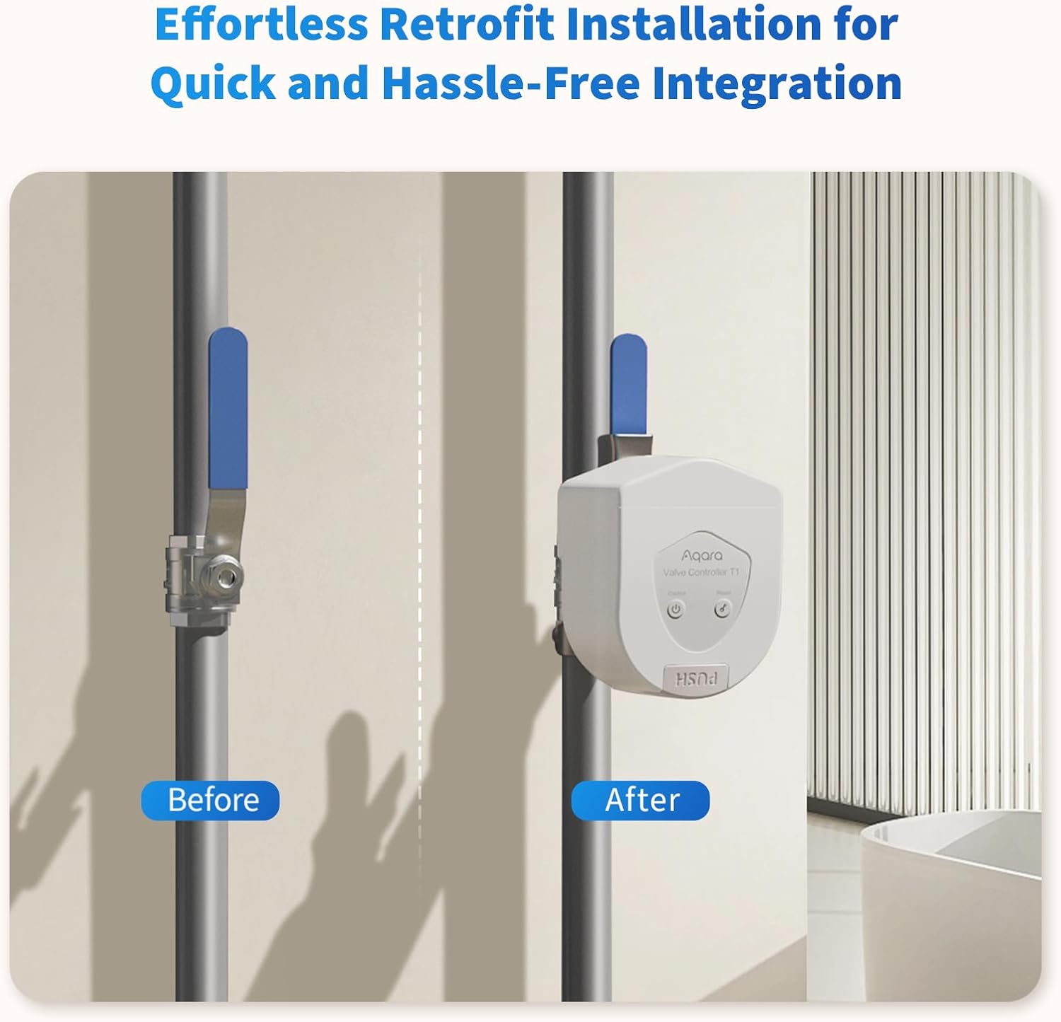 Aqara Controller Valvola T1 Matter over Bridge - immagine 4