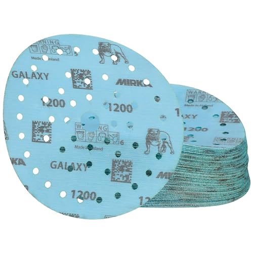Mirka Galaxy Carta Abrasiva 150mm Grana 1200 (50 pz)