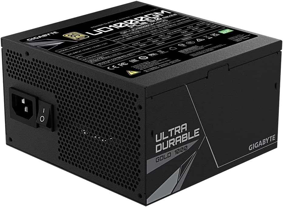 Zasilacz Gigabyte GP-UD1000GM PG5 rev 2.0 1000W 80+ - immagine 6