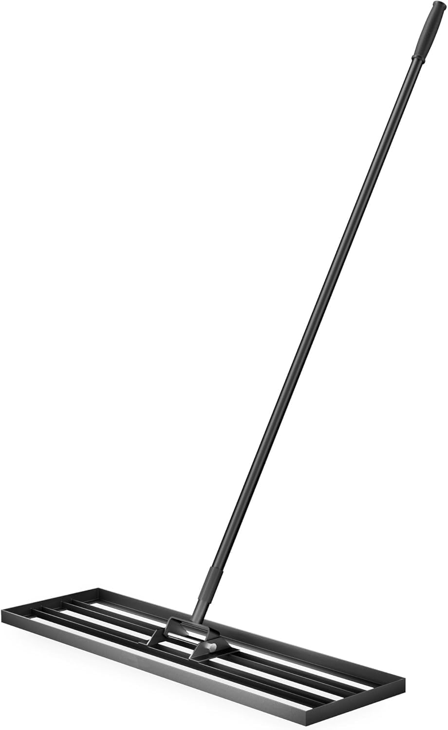 Hinrichs Raschietto per Prato in Acciaio Inox 75x35cm