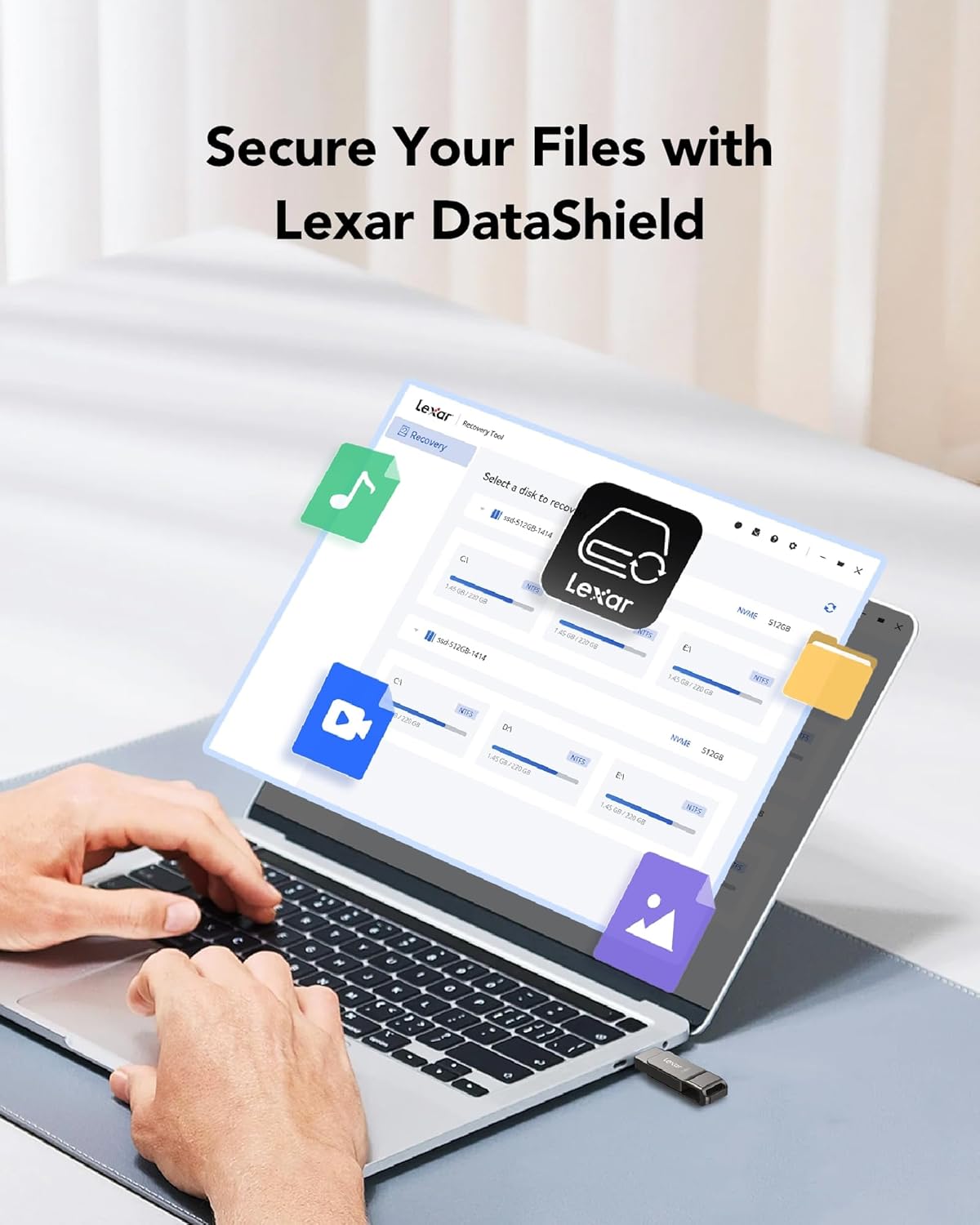Lexar D40E 256 GB Dual Drive USB 3.2 Gen 1 Type-C - immagine 6