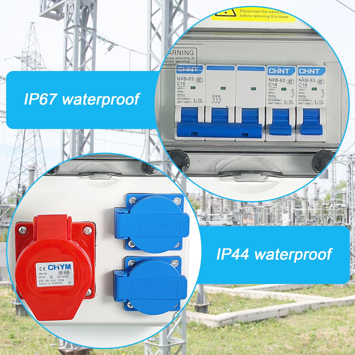 Quadro Elettrico da Cantiere 16A 220V - immagine 3