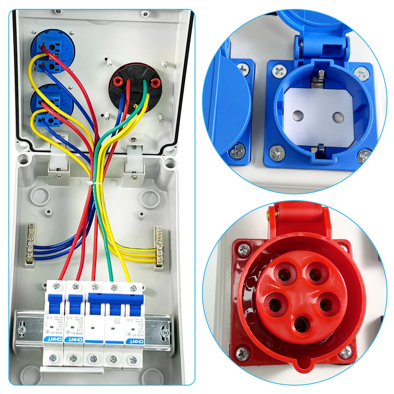 Quadro Elettrico da Cantiere 16A 220V - immagine 5