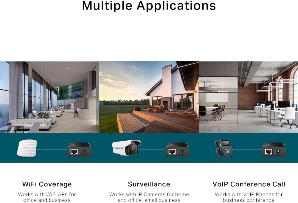Tp-link PoE150S PoE Injector IEEE 802.3af - immagine 4