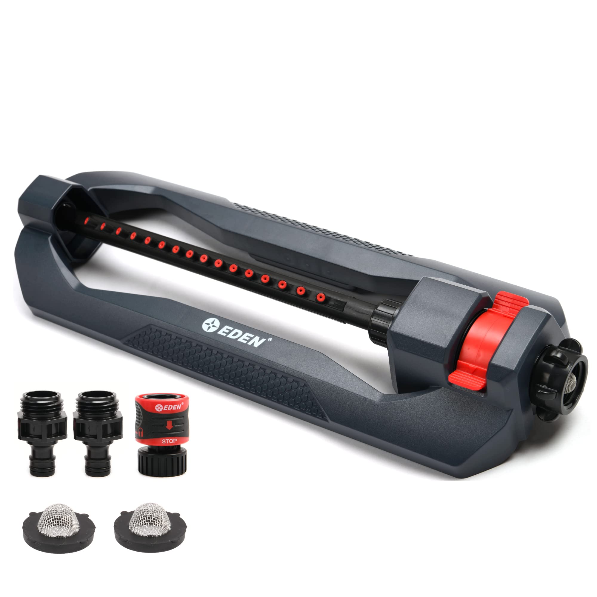 Eden 96213 Irrigatore Oscillante Essenziale per Prato