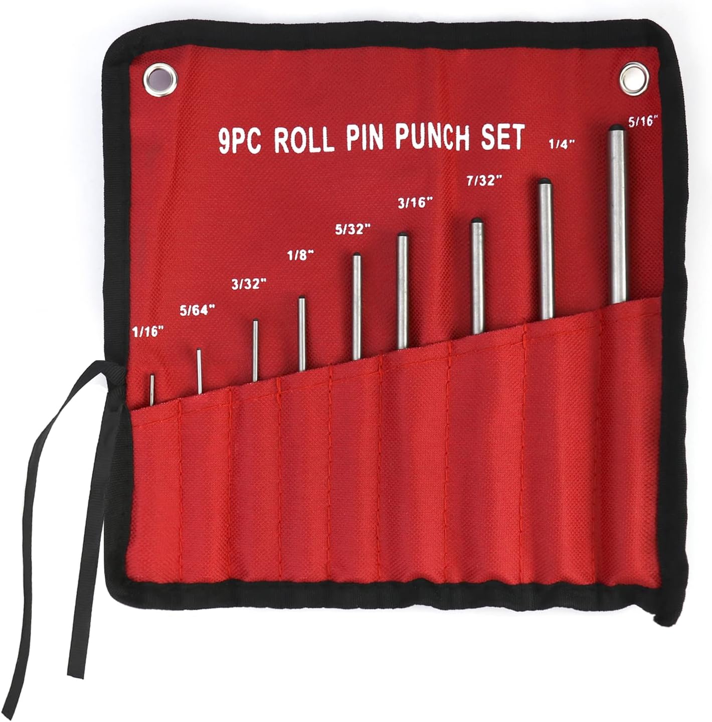 Qwork® 9 Pz Cacciaspine Set in Acciaio Temprato - immagine 1