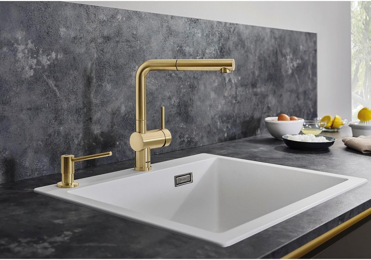 BLANCO 526148 Linus-S, Silgranit Nero, Hochdruck - immagine 6