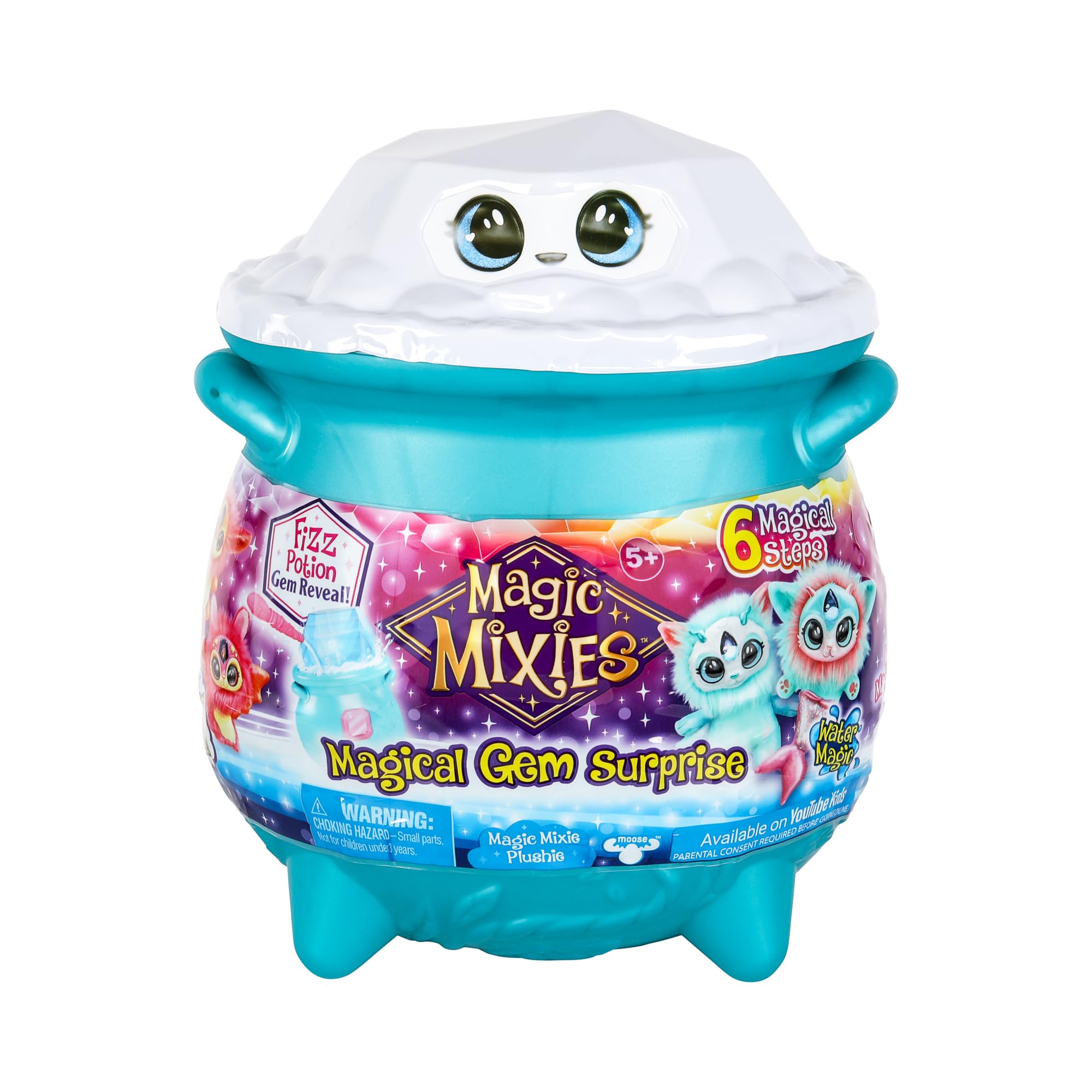 Magic Mixies Calderone a Sorpresa con Gemme, Multicolore
