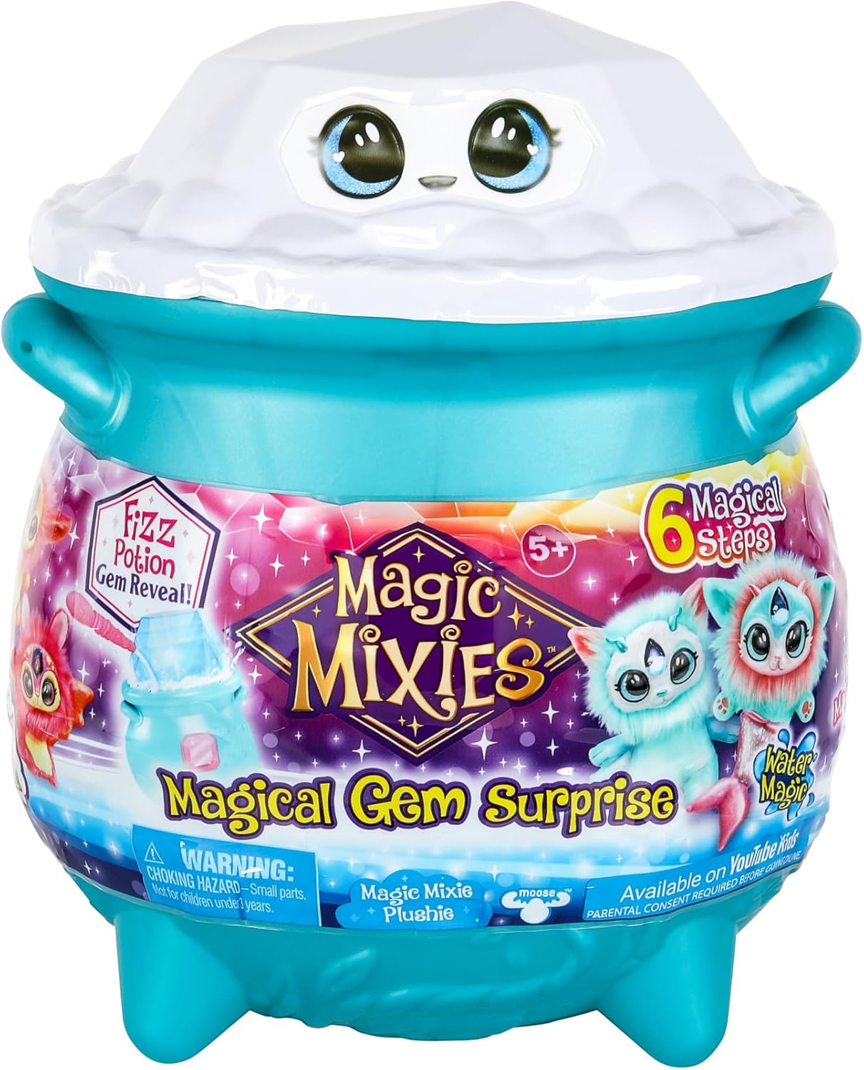 Magic Mixies Calderone a Sorpresa con Gemme, Multicolore - immagine 1