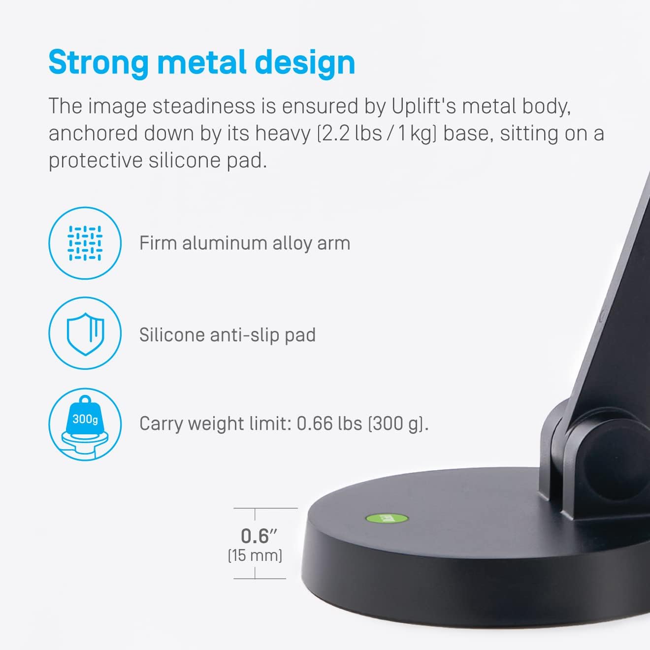 Ipevo Uplift - Braccio Multi-Angolo per iPhone 12 e superiori - immagine 4