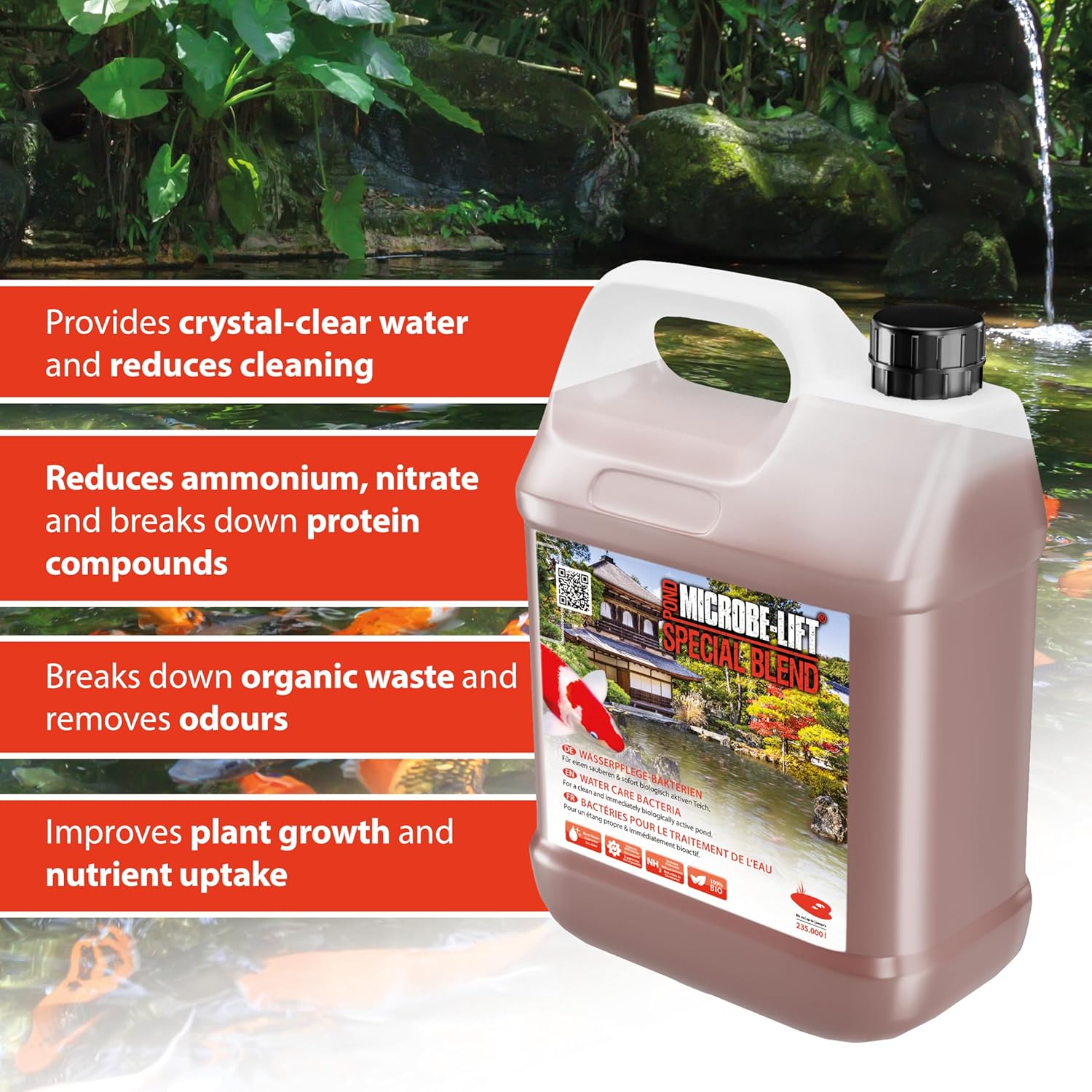 Microbe-lift Pond Special Blend - Batteri per Acqua Pulita - immagine 3