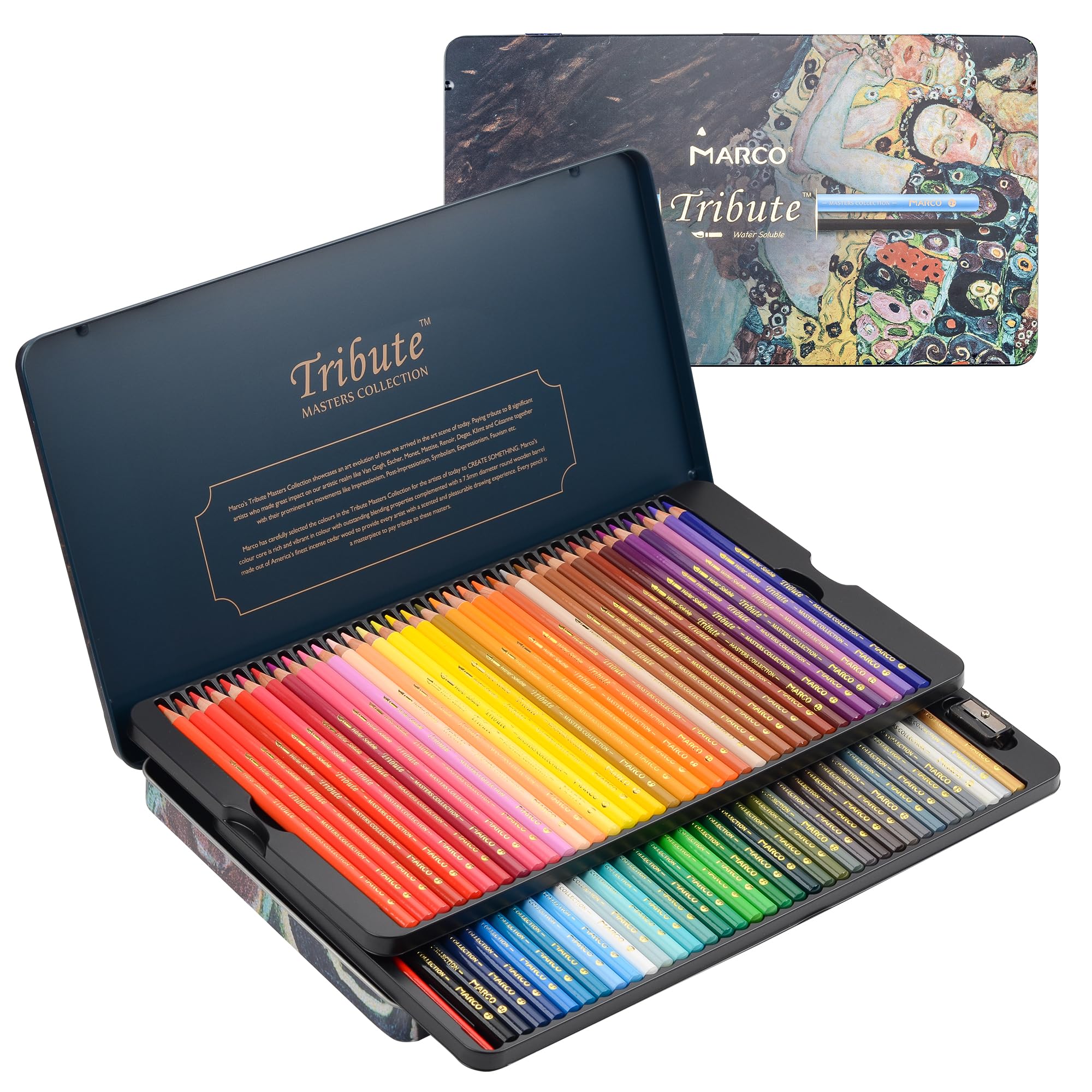 Marco Matite Colorate Professionali Solubili in Acqua