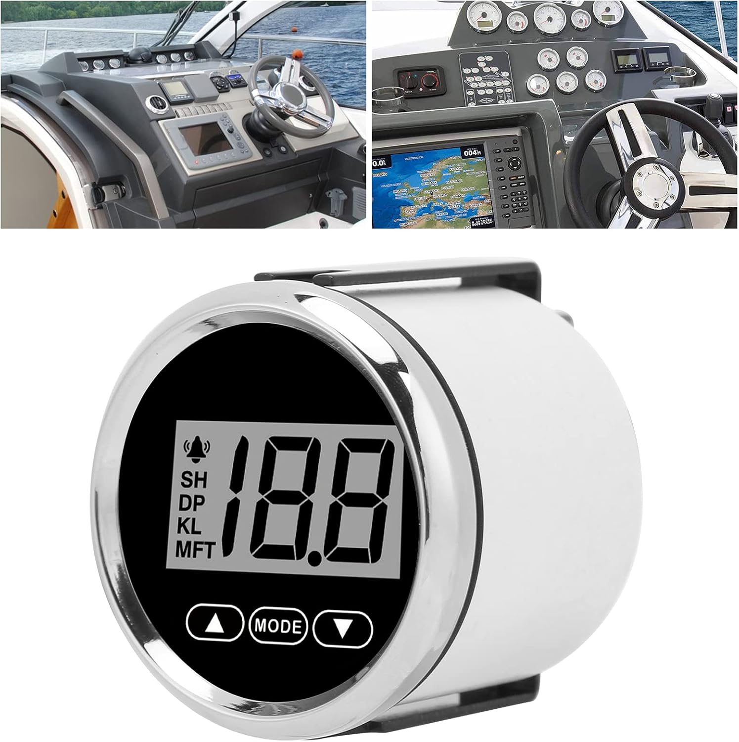 Akozon Profondimetro Marino 52 Mm/2 Pollici 100 M - immagine 4