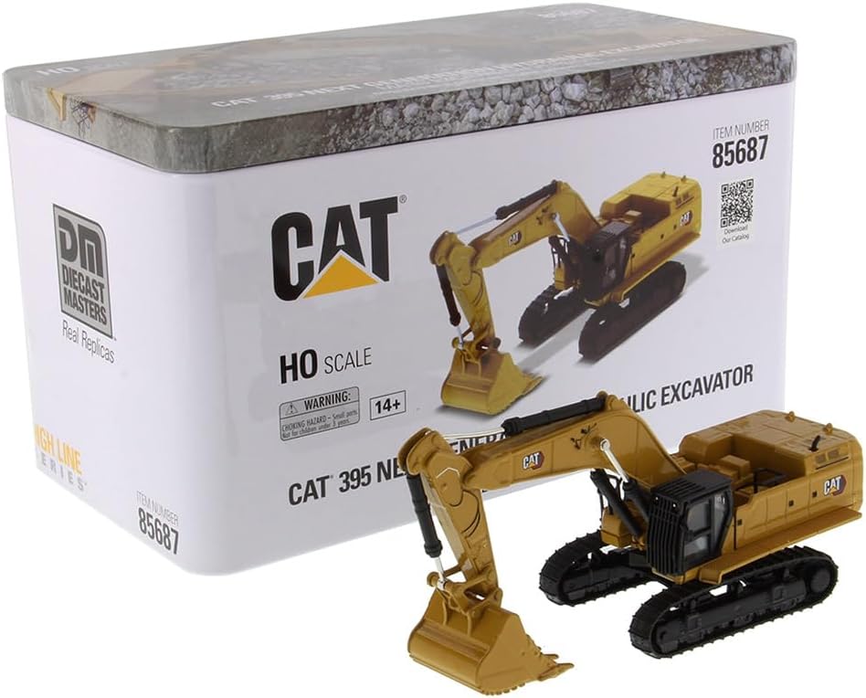 Diecast Masters 85687 Escavatore Caterpillar Cat 395 Me - immagine 2