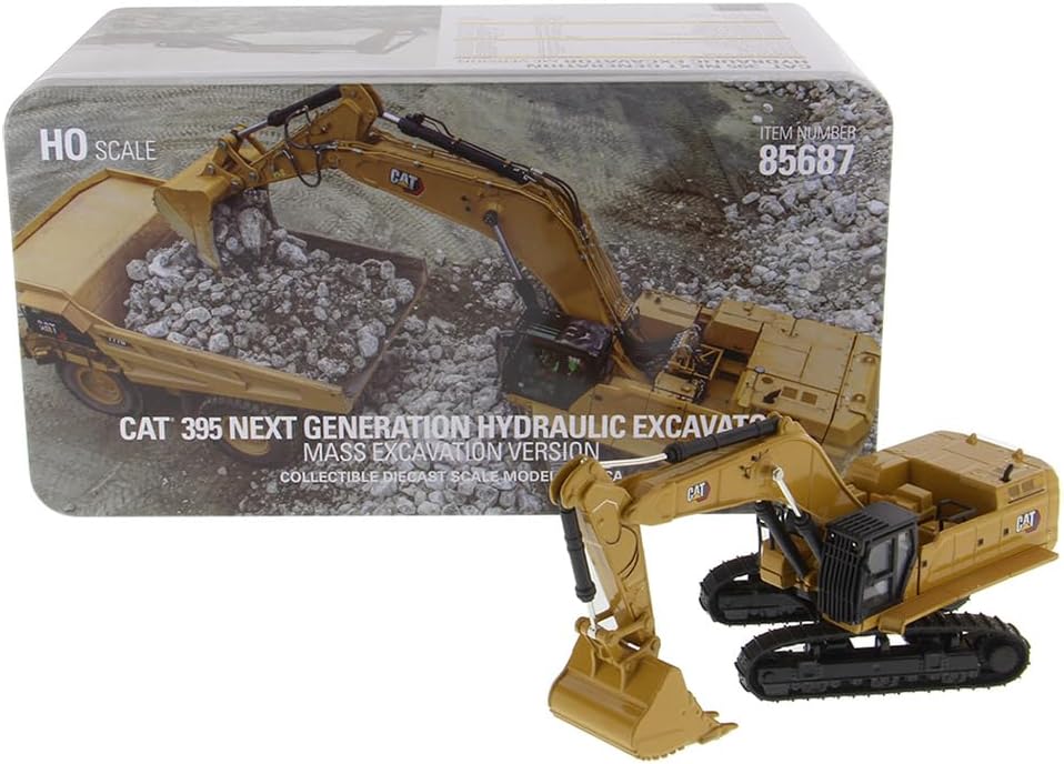 Diecast Masters 85687 Escavatore Caterpillar Cat 395 Me - immagine 8