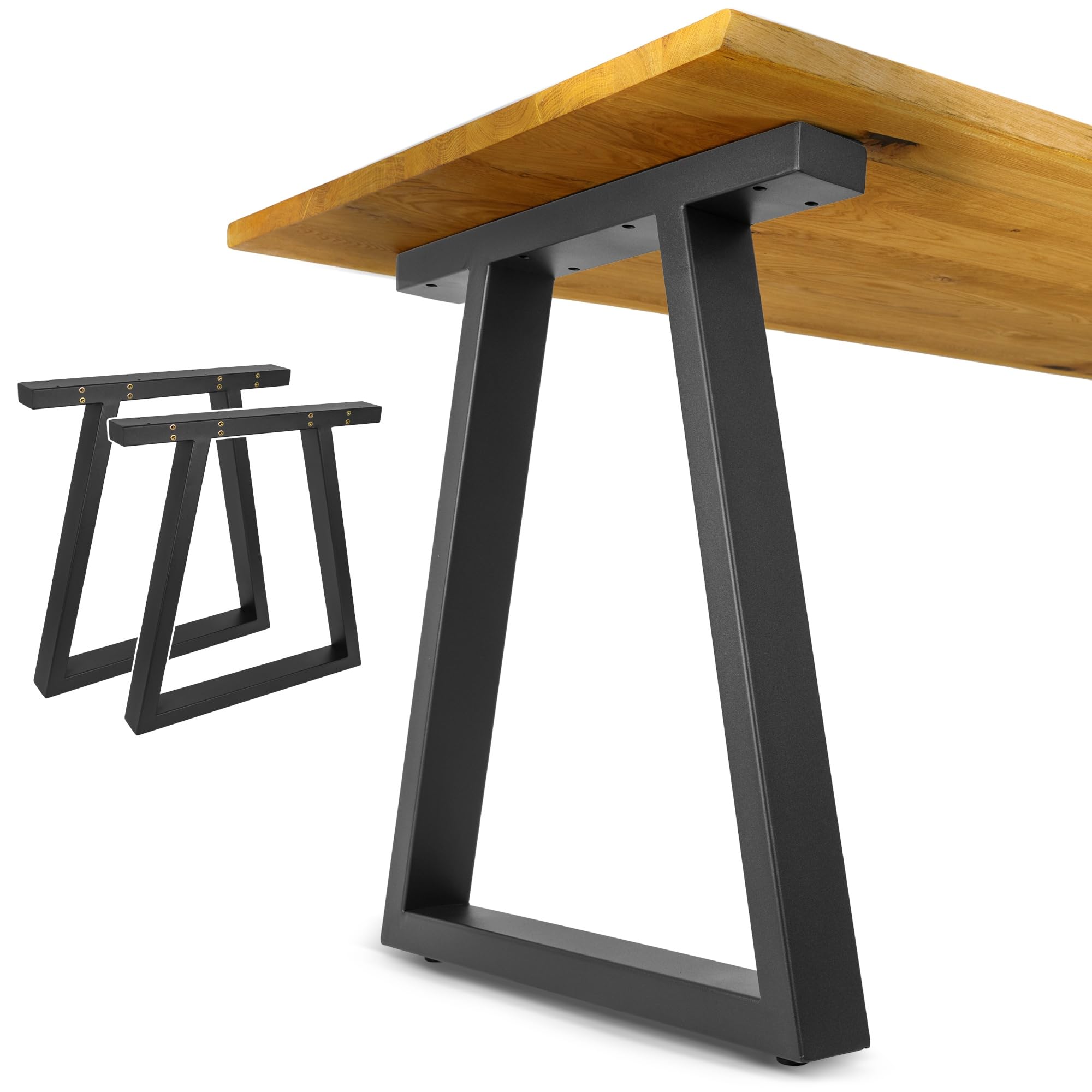 Next Level - Gambe per Tavolo PM-003 65x74cm Metallico