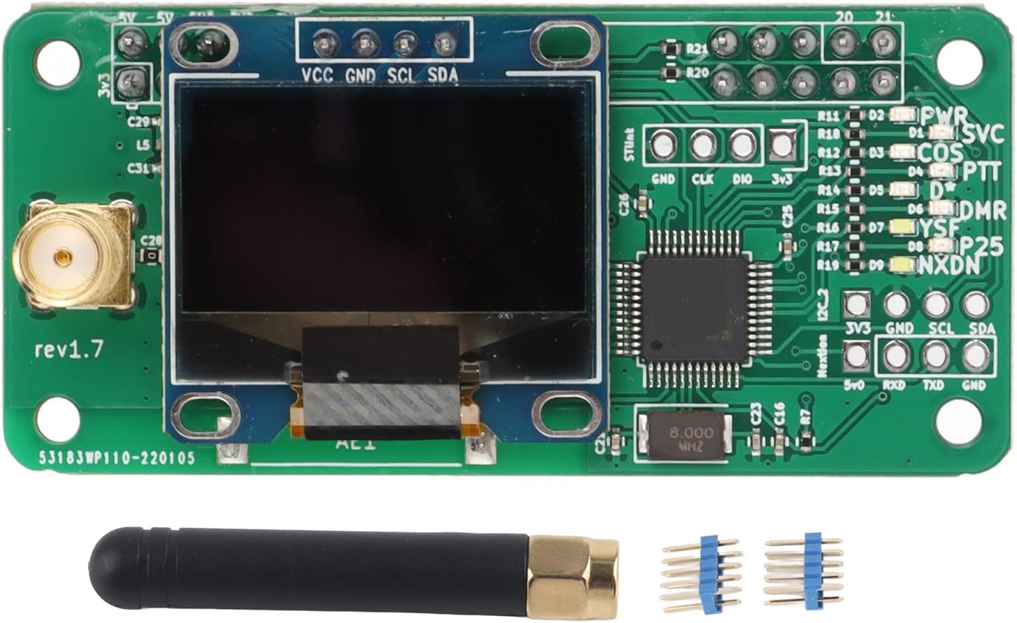 Kit Modulo Hotspot MMDVM UHF VHF UV con Antenna - immagine 2