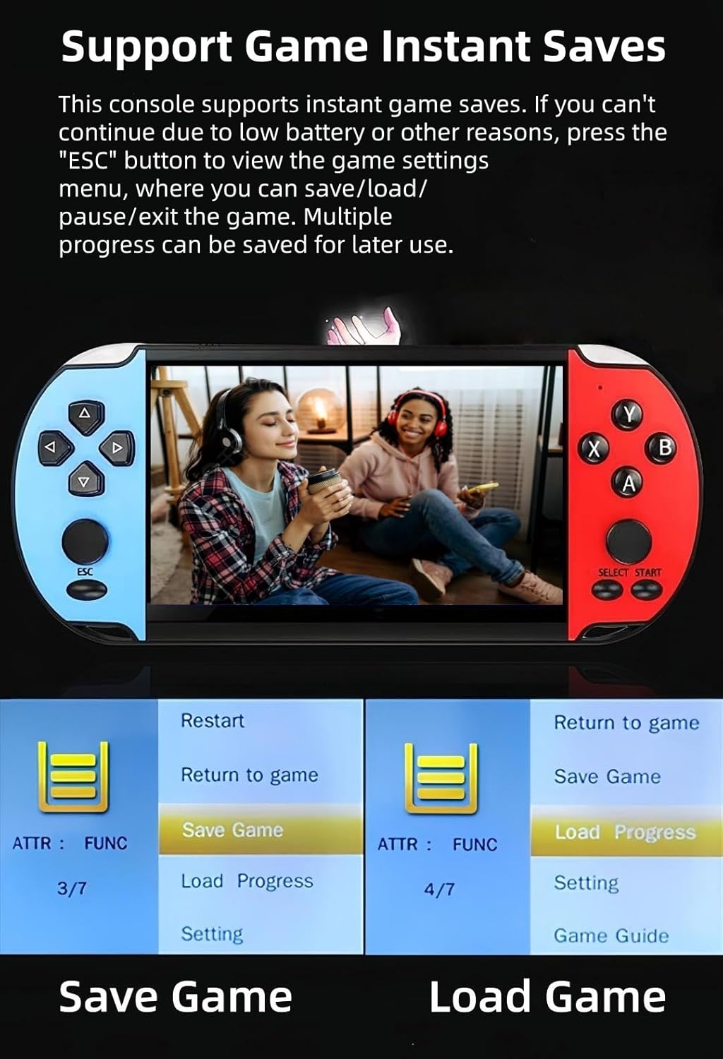 Console di Gioco Portatile 5.1 Pollici - immagine 5