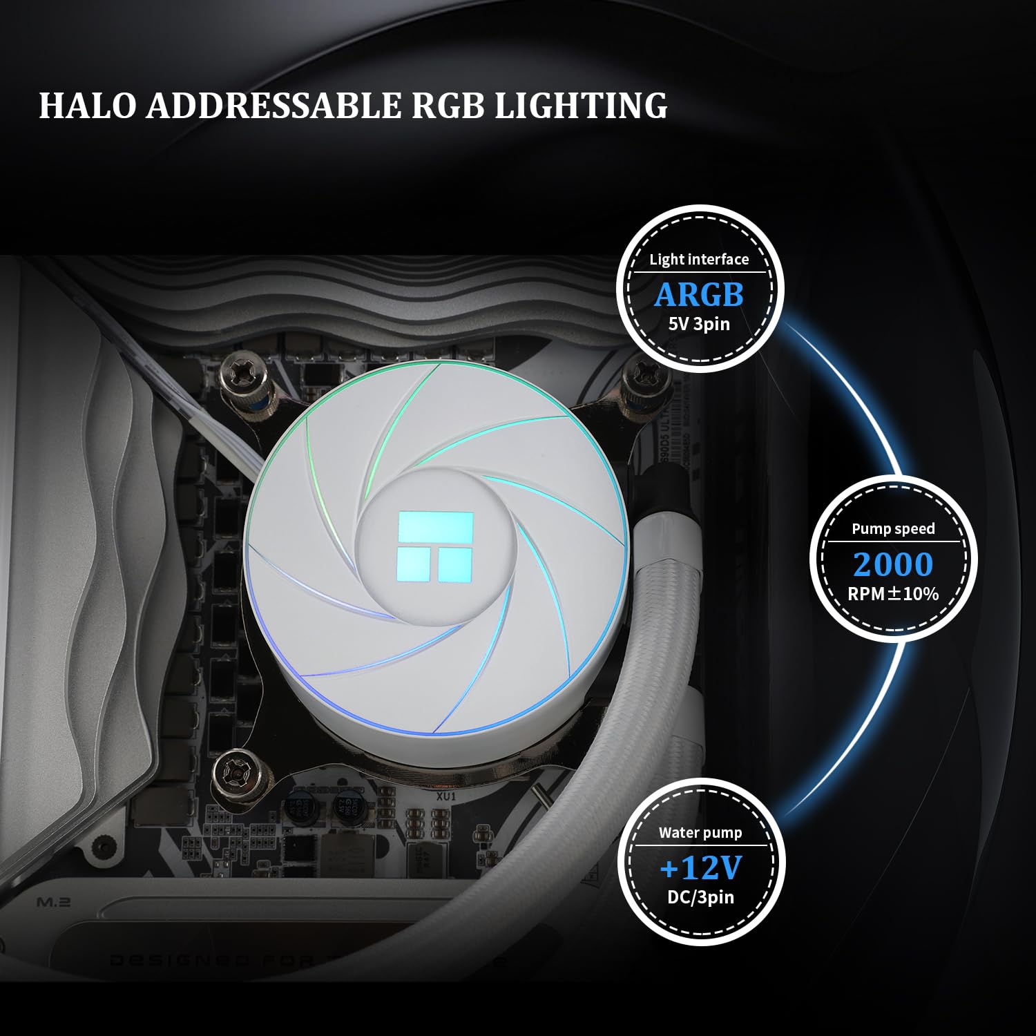 Thermalright AQUA ELITE 240 - Raffreddatore CPU ARGB V2 - immagine 4
