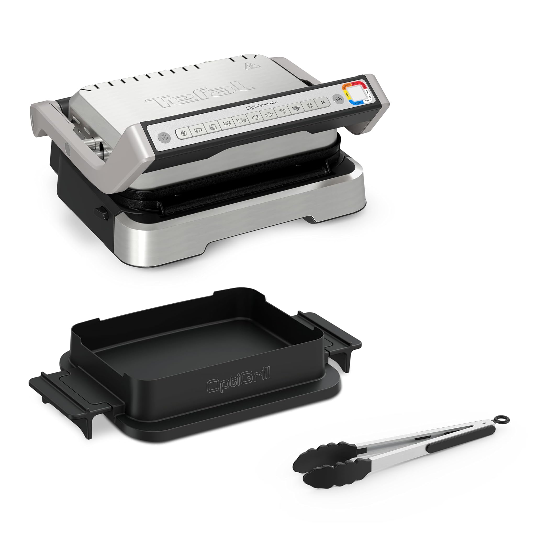 Tefal OptiGrill GC776D10 - Griglia a Contatto 4 in 1
