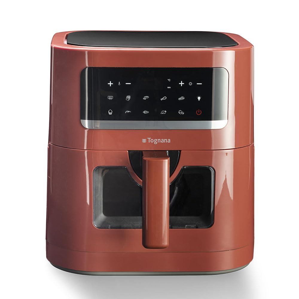 Tognana Iridea - Friggitrice ad Aria 7L Rosso Mela