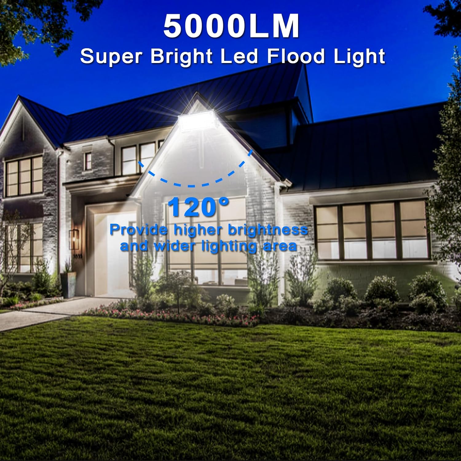 Createstar Faretto LED Esterno 50W - 2 Pezzi - immagine 2